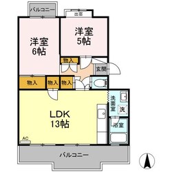 ピュアハイツの物件間取画像